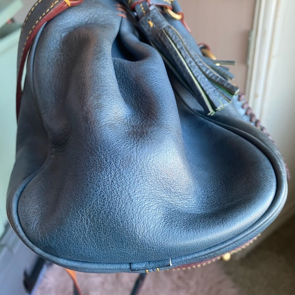 Dooney & Burke Navy Bag - Picture 12 of 16